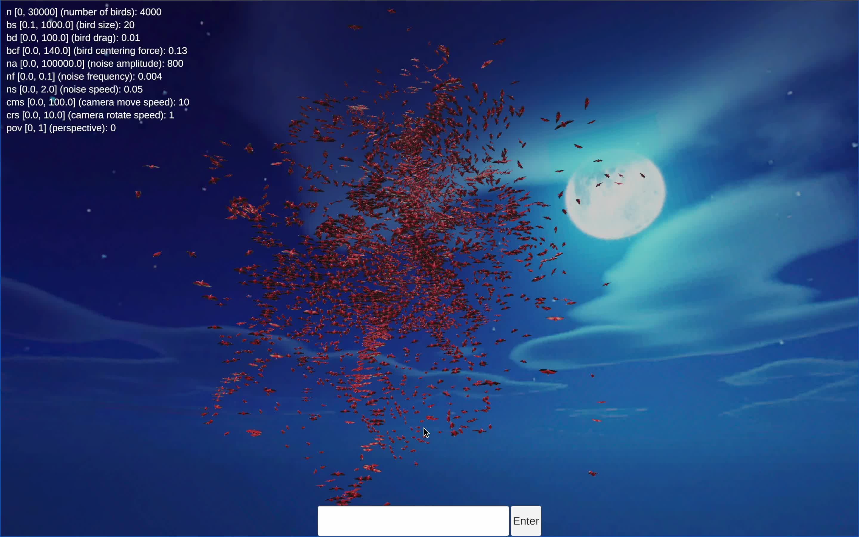 Image of Flock Simulation